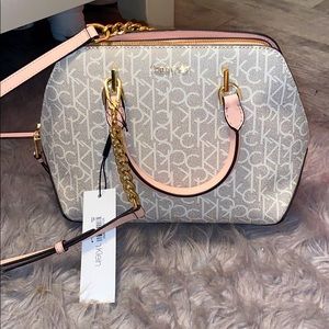 Calvin Klein purse with strap